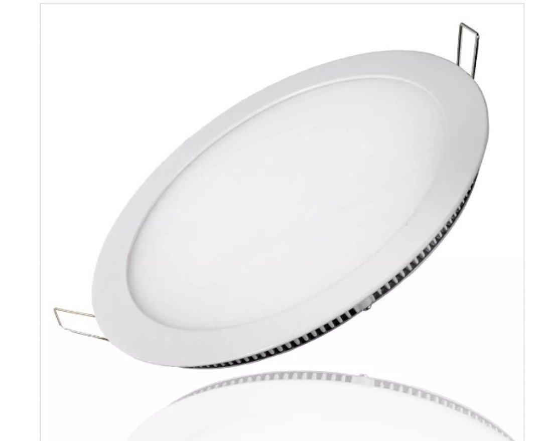 Đèn LED Panel âm trần thạch cao 15W tròn ( trắng, vàng )