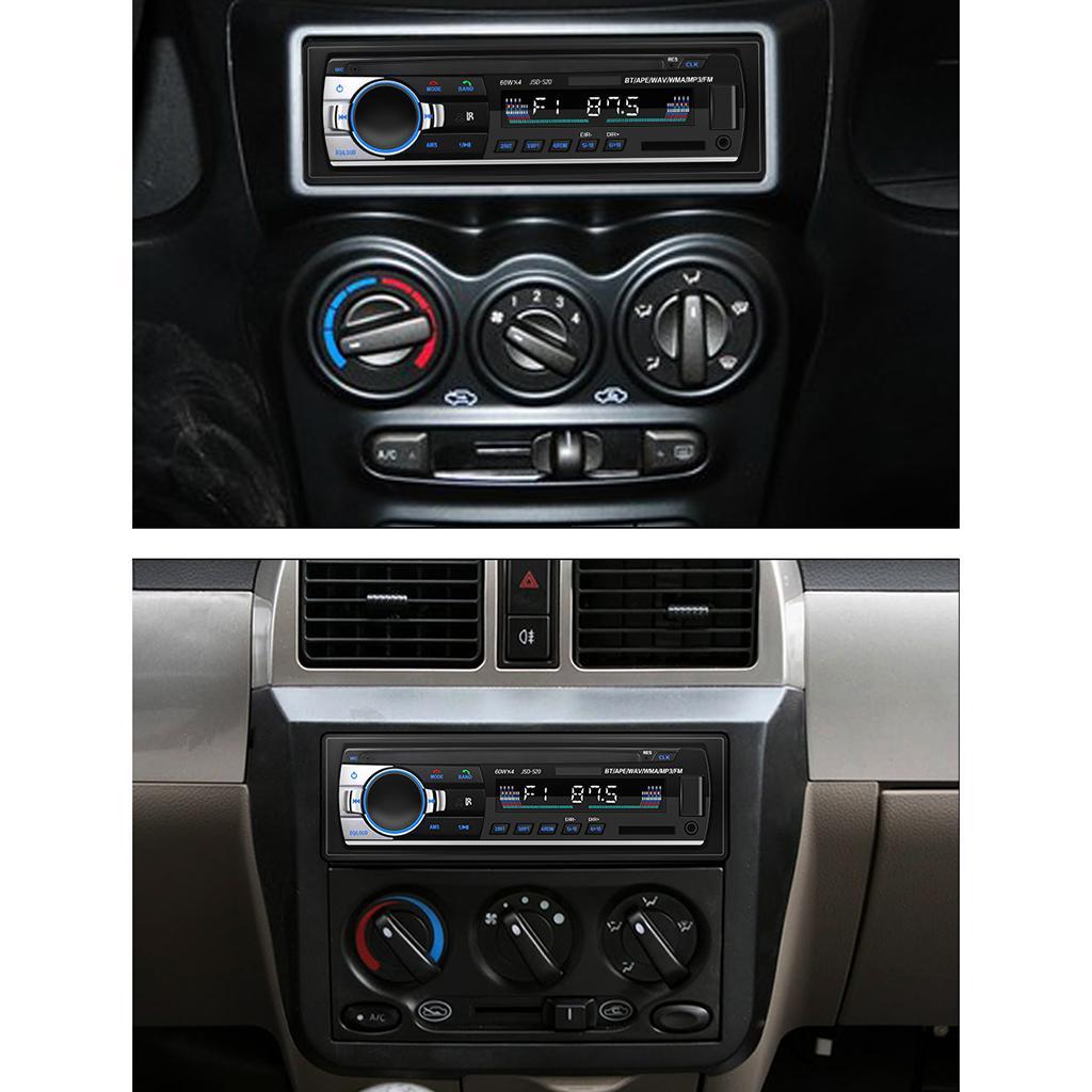Car Audio Stereo MP3 Player JSD-520 Bluetooth In-Dash Stereo FM AUX Receiver