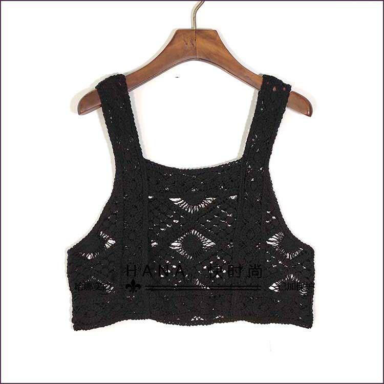 Áo 2 dây croptop lưới đi biển, mix váy áo