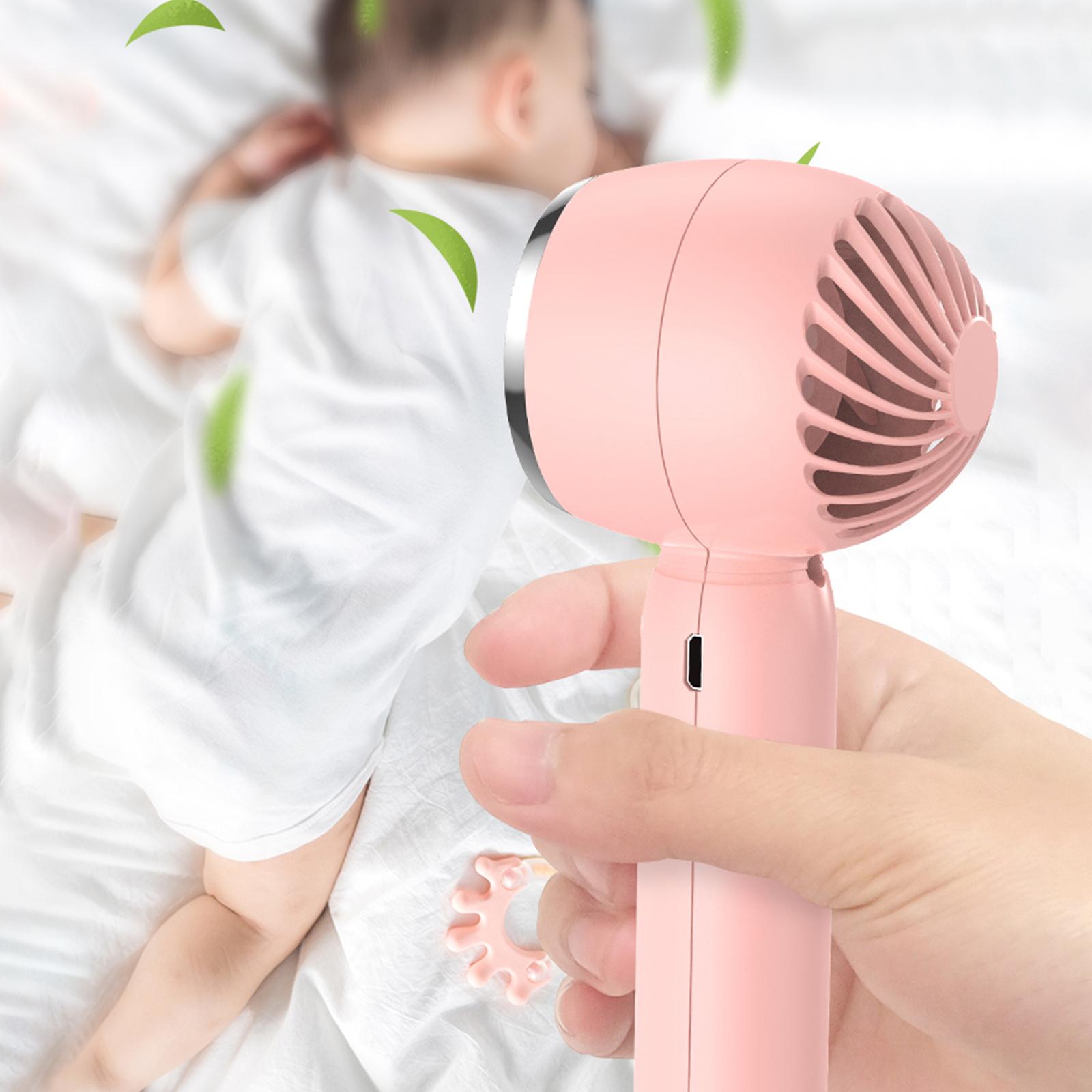 H Quạt Mini Di Động 3 Tốc Độ Tiếng Ồn Thấp 2000Mah