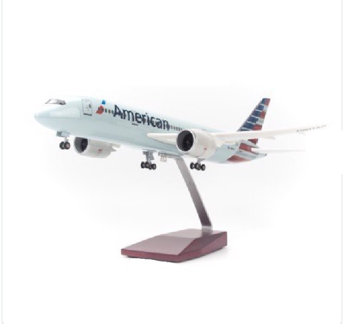 Mô hình máy bay American B787 Everfly 47cm