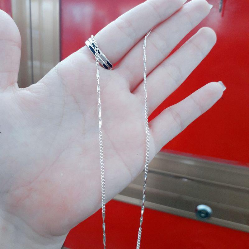 Dây chuyền bạc bé gái 40cm YN JEWELRY