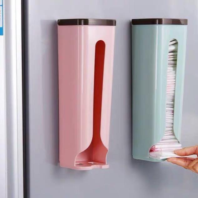 Hộp đựng túi nilon TulaHome, hộp đựng túi bóng, túi rác dán tường tiện lợi