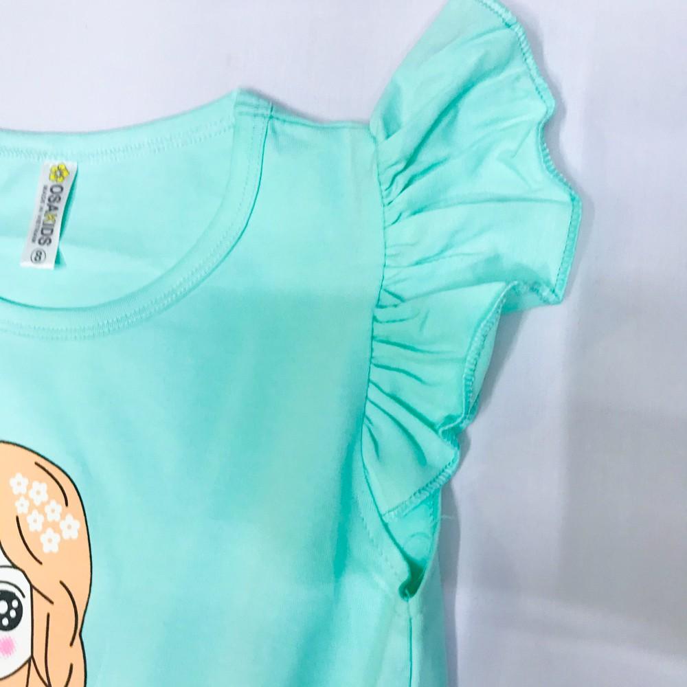 Đầm thun bé gái