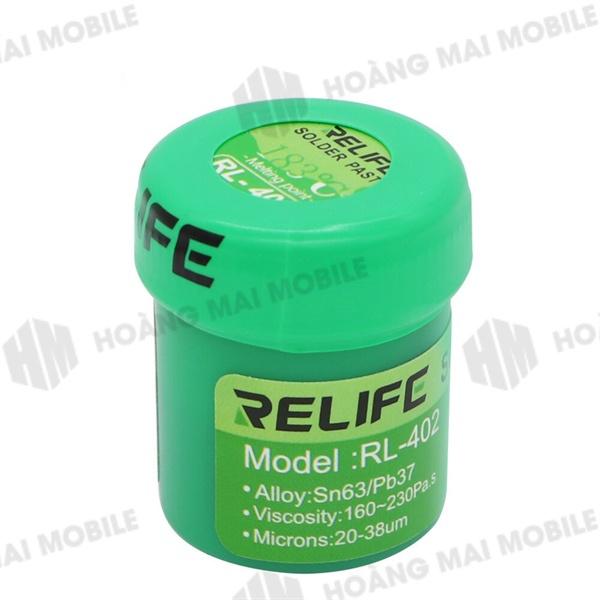 Thiếc hàn bột RELIFE RL-402 183 độ lọ 40g