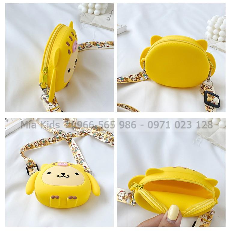 Túi chéo Silicon nhỏ hình ngộ nghĩnh- Túi cho bé gái, túi mini