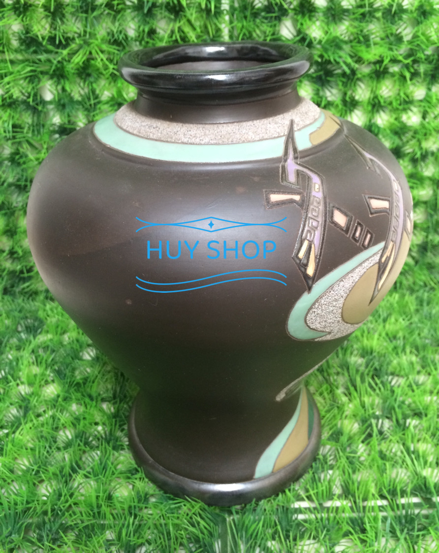 Gốm sứ trang trí cao cấp - BÌNH GỐM TRỜI NAM