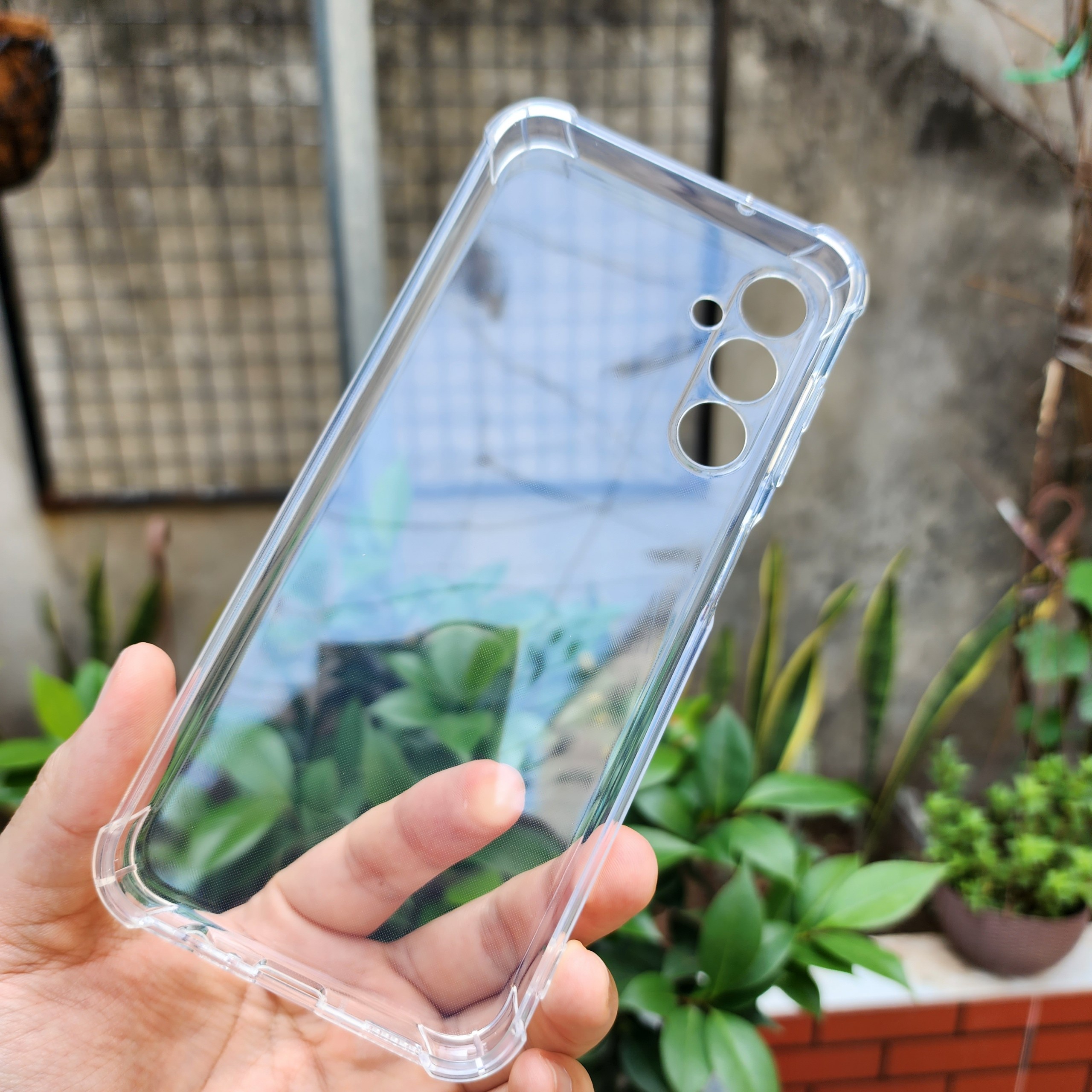 Ốp Lưng Dẻo cho Samsung Galaxy M14 5G Trong Suốt Chống Sốc 4 Góc, Bảo vệ camera.