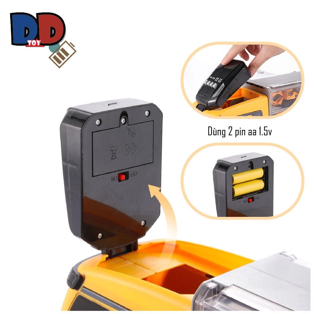 Đồ chơi xe oto cảnh sát cứu hỏa lính đặc công cho bé kèm theo 6 xe nhỏ có nhạc hàng có sẵn