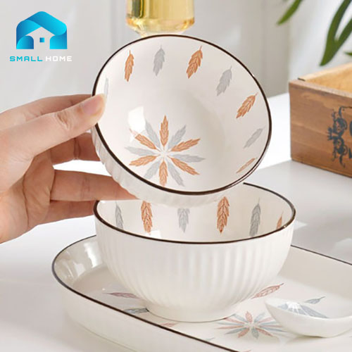 Bát cơm, tô canh 4,5 - 6 inch họa tiết Hoa bốn mùa và gió vintage, phong cách Nhật Bản.