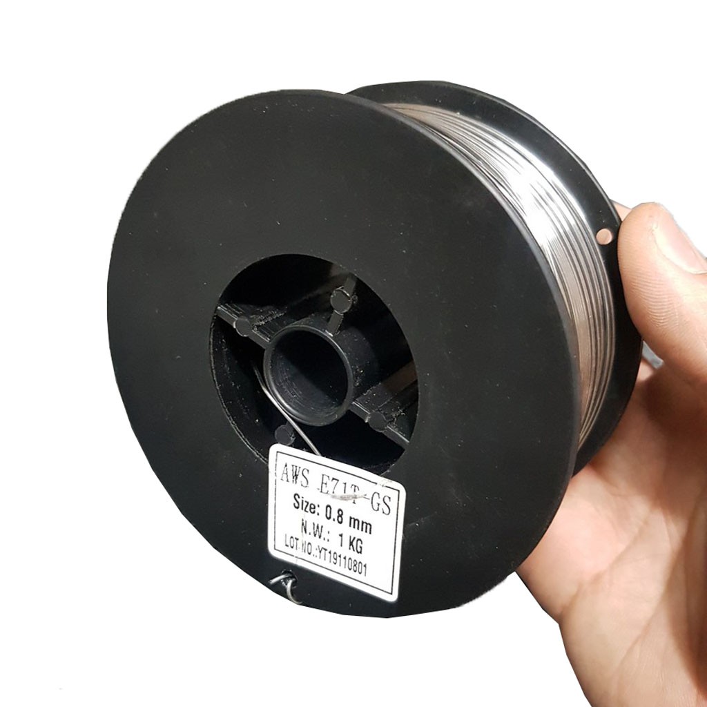 Cuộn Dây Hàn MIG Lõi Thuốc 1Kg cho Máy Hàn MIG mini Sasuke - Kenmax - Đường kính dây hàn 1mm