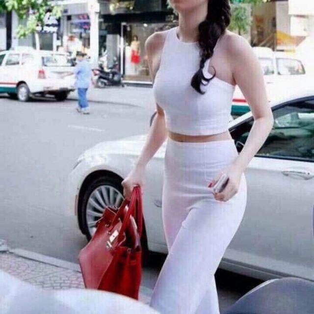 Sét áo croptop quần dài sexy
