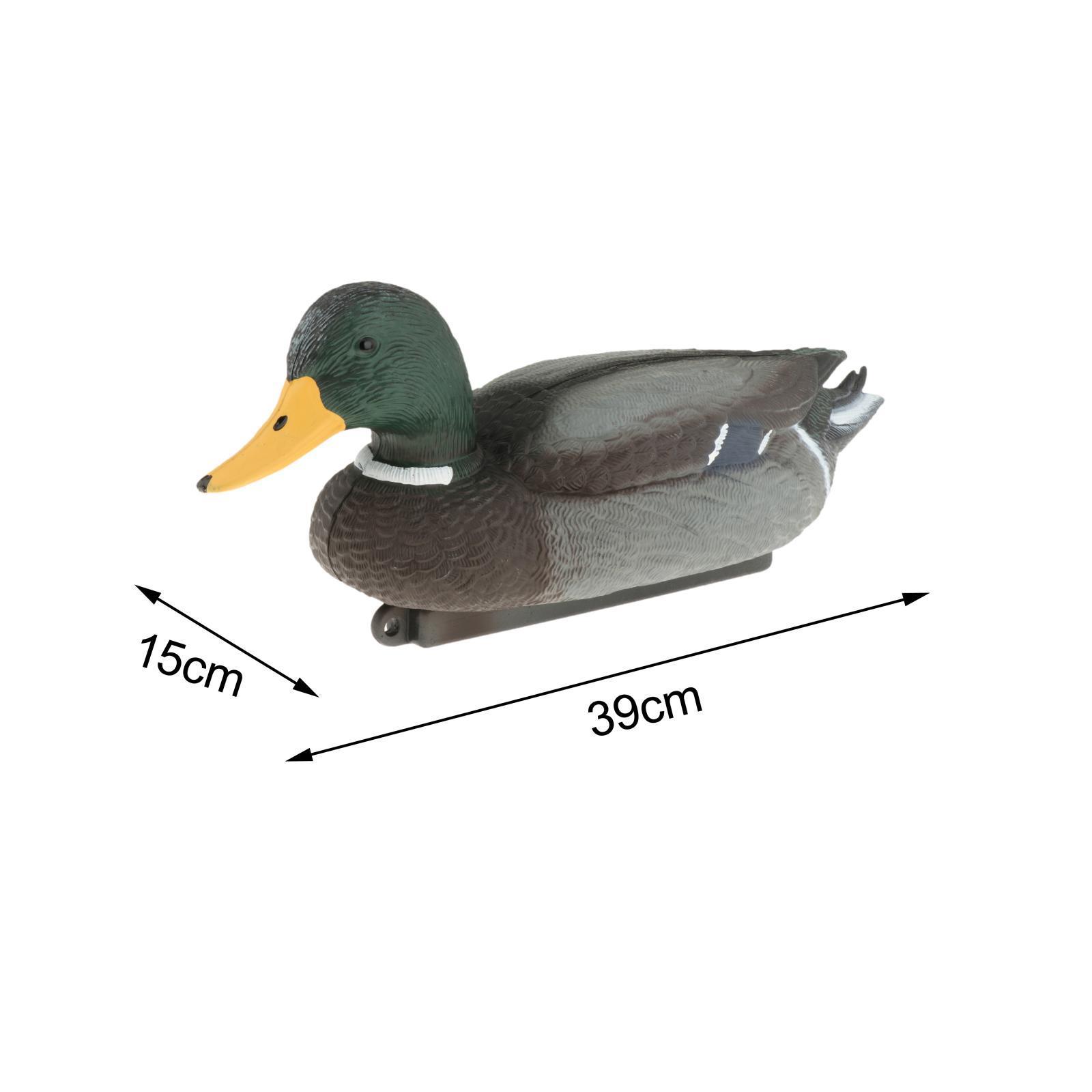 Floating Duck Decoy 3D Ornament Simulation Hunting Duck for Garden