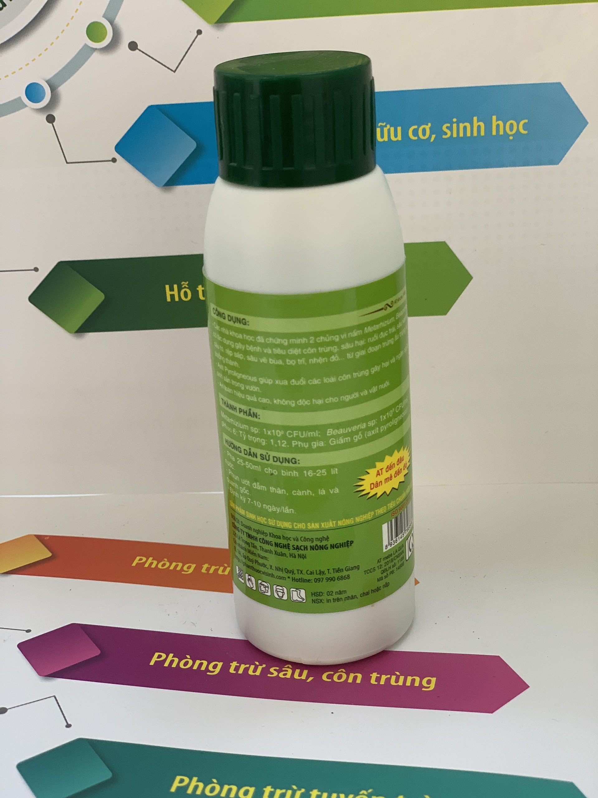 Thuốc Đặc Trị Ruồi Vàng AT Mebe Laqua 100ml Đậm Đặc Tiêu Diệt Và Xua Đuổi Ruồi Vàng, Sâu Xanh, Sâu Vẽ Bùa, Nhện Đỏ