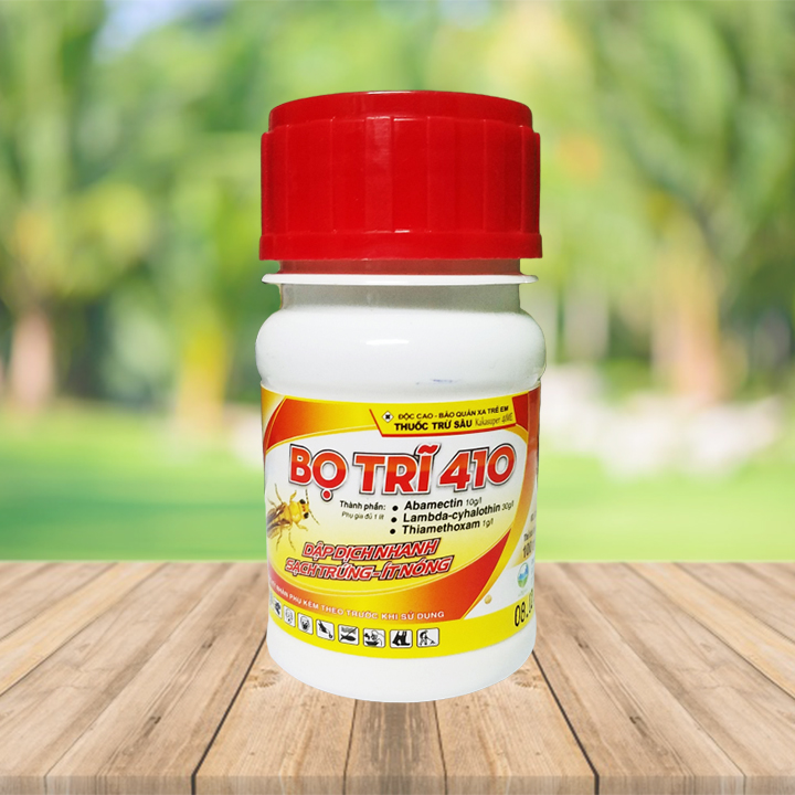 Chai 100ml Thuốc trừ sâu BỌ TRĨ 410 chuyên diệt trừ bọ trĩ, sâu cuốn lá, đục quả