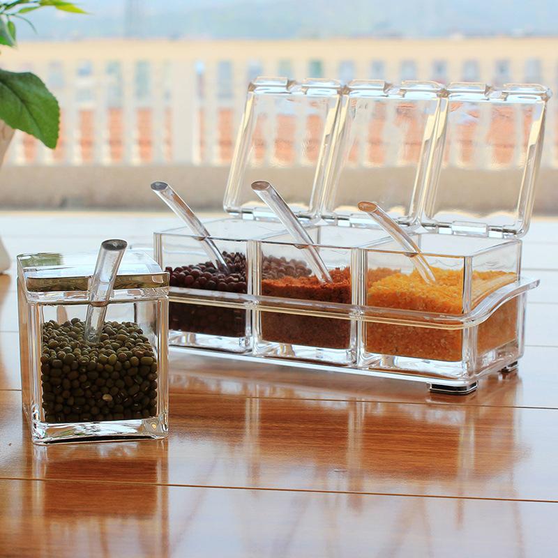 Bộ Hộp Đựng Gia Vị Tiện Lợi Cho Nhà Bếp
