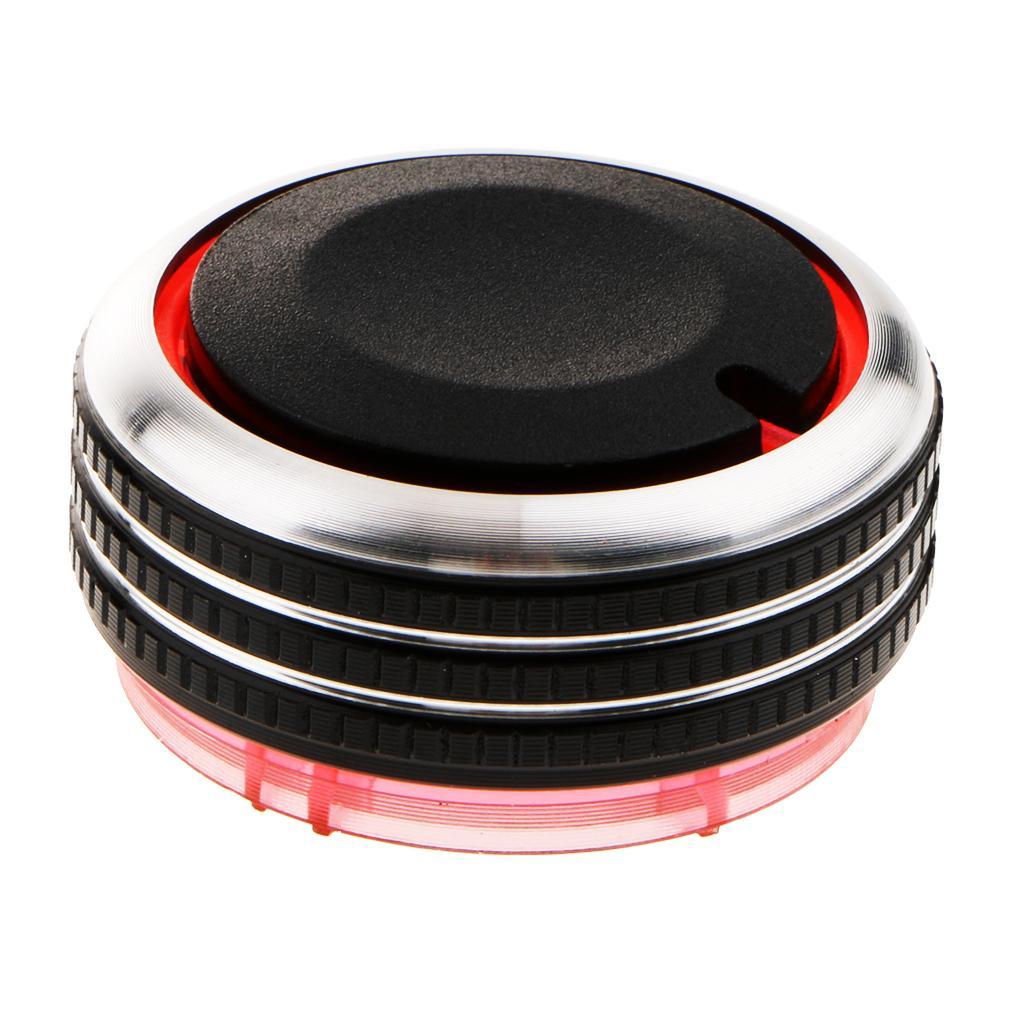 3 Pieces Car Interior AC Panel Control Switch Knob for 2002-2016 VW Polo Black/Red/Blue
