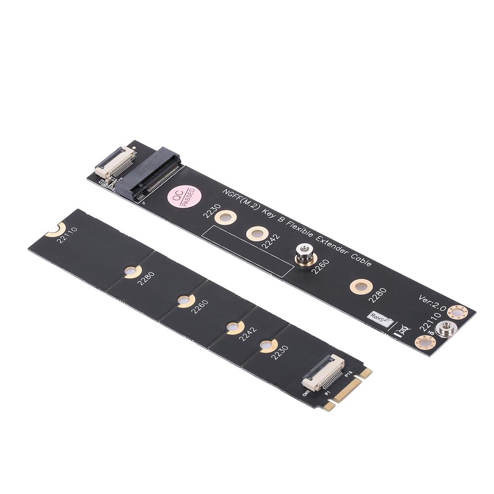 Thẻ tiếp hợp thẻ mở rộng Key B Chỉ hỗ trợ giao thức NGFF SATA (M.2)