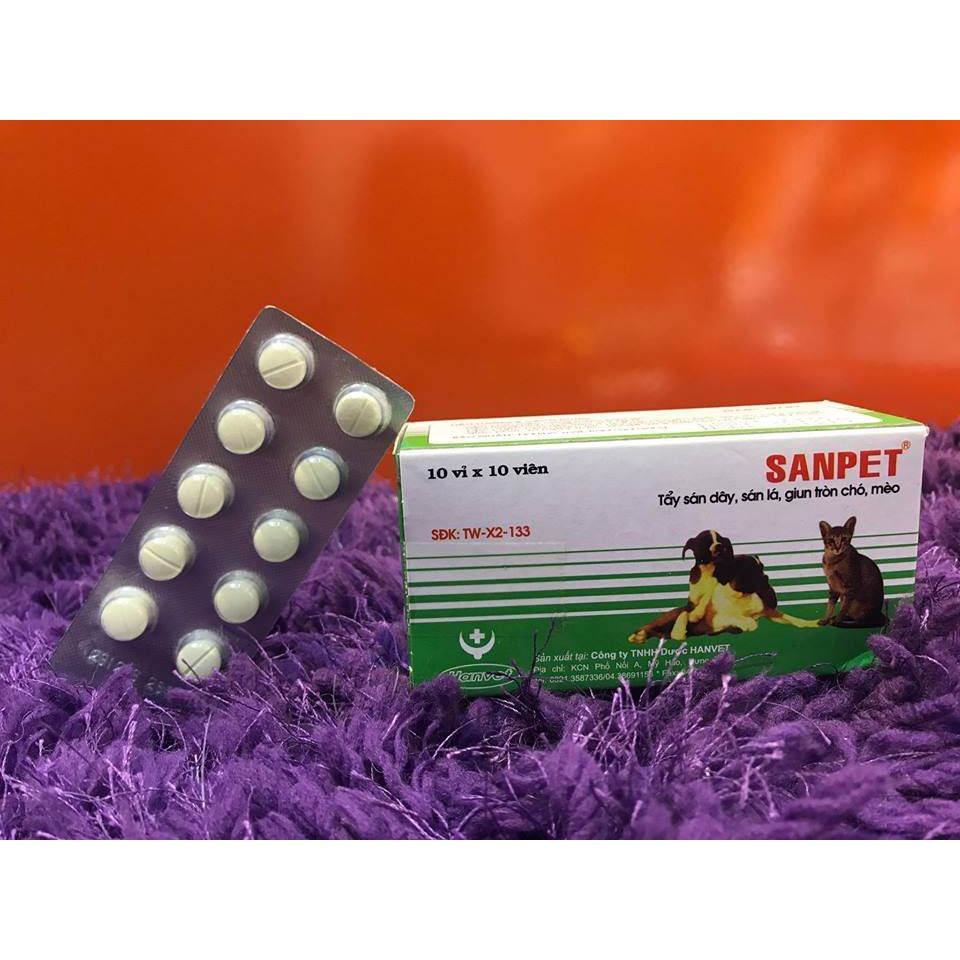 Loại Bỏ Giun Sán, Giun Đũa, Sán Dây, Sán Lá, Giun Tròn Cho Chó Mèo