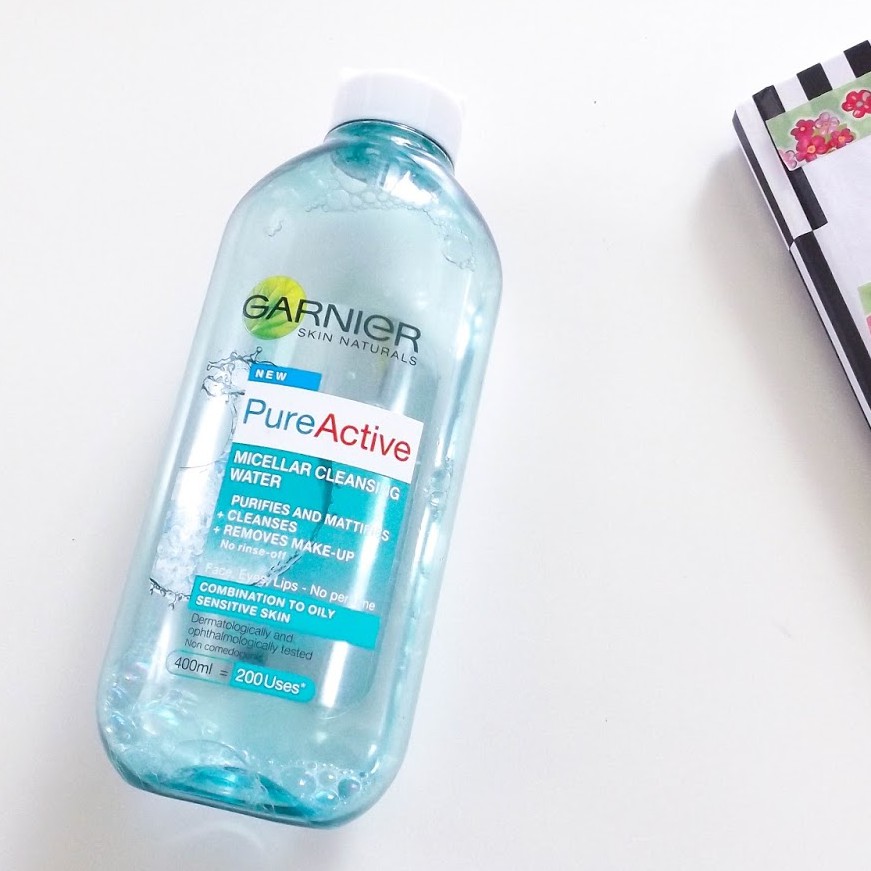 Garnier Pure Active Micellar Cleansing Water - Nước Tẩy Trang Thế Hệ Mới