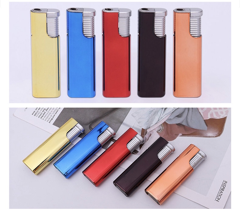 Quẹt sắt JR 801, đẹp sang trọng có bơm-gas