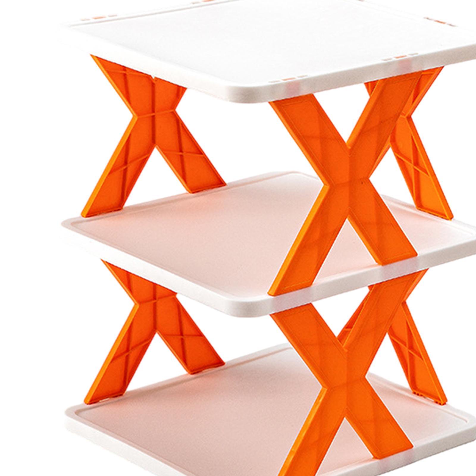 Foldable Shoe Rack Multi Layer Shoe Storage Organizer for Entryway Dorm Home