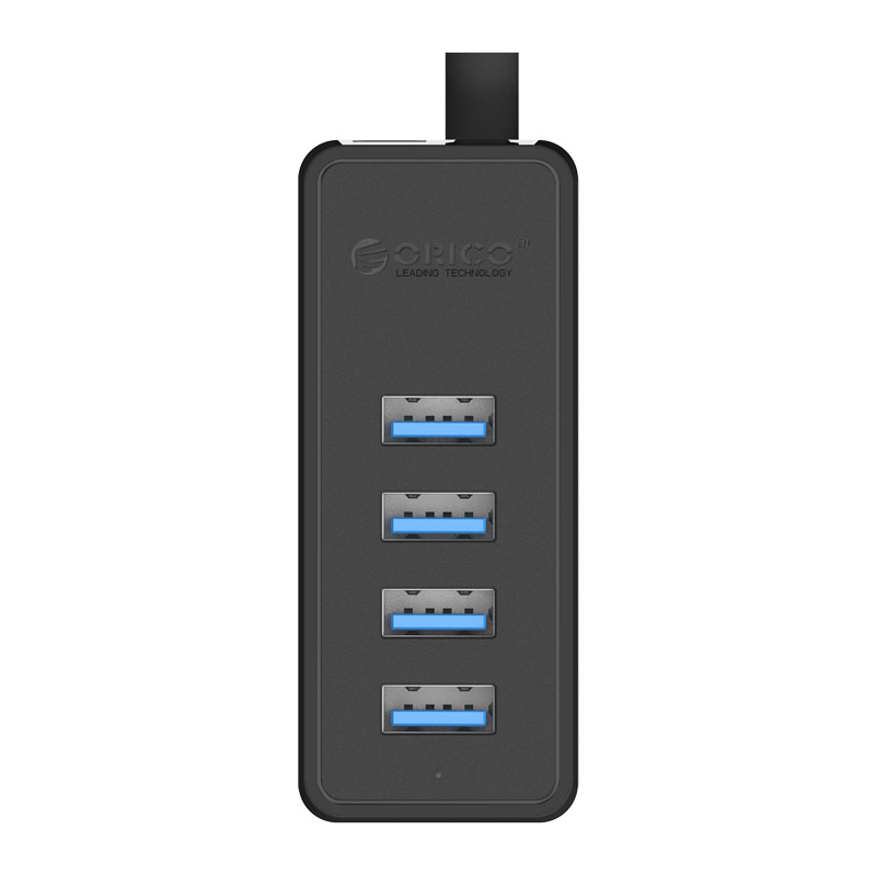 Bộ Chia Hub 4 Cổng USB 3.0 Orico W5P-U3 (Đen) - Hàng Chính Hãng