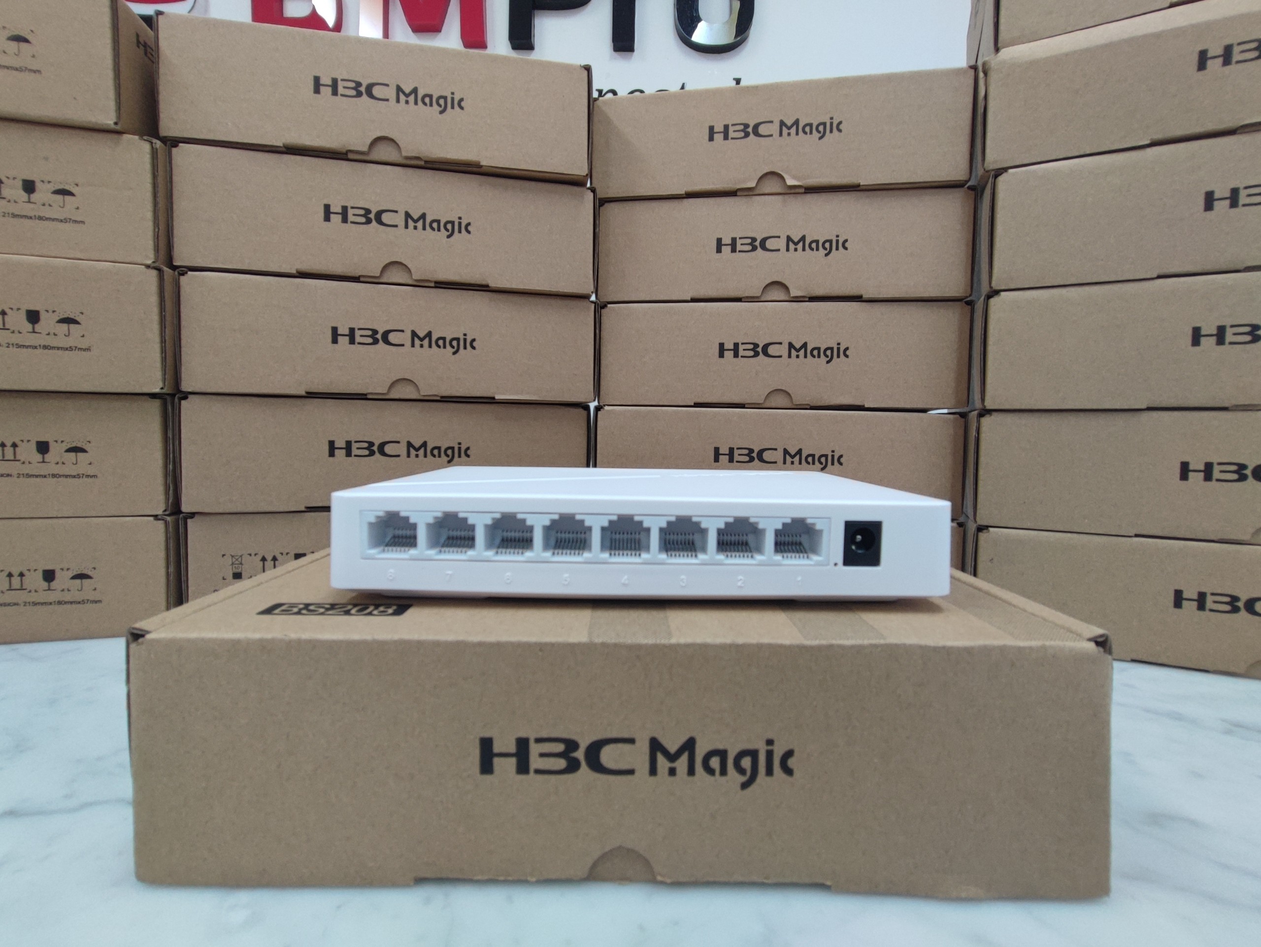 Bộ Chia Mạng Switch Để Bàn H3C BS208 Hàng Chính Hãng 8 Cổng Gigabit, Tốc Độ 16Gbps