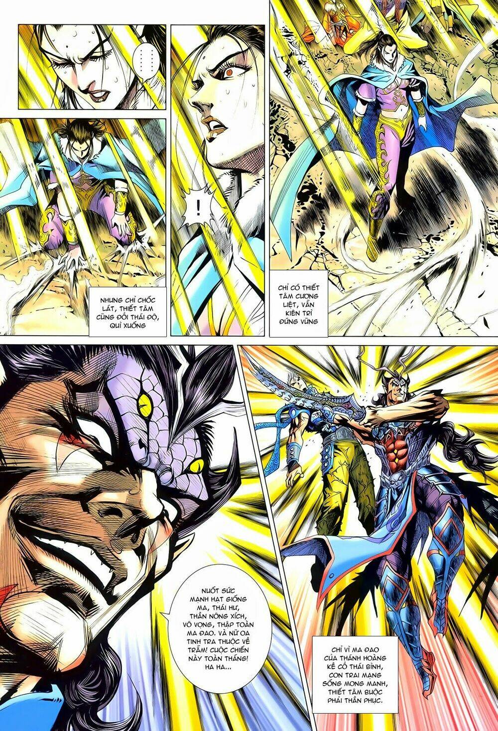thần binh vấn thiên chapter 17 14