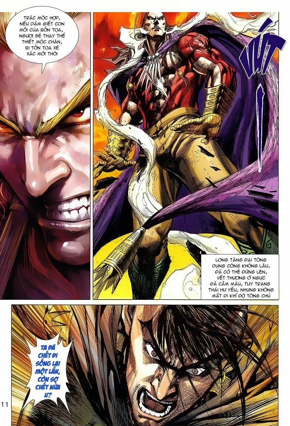 thiên tử truyền kỳ 8 - thương thiên bá hoàng chapter 69 11