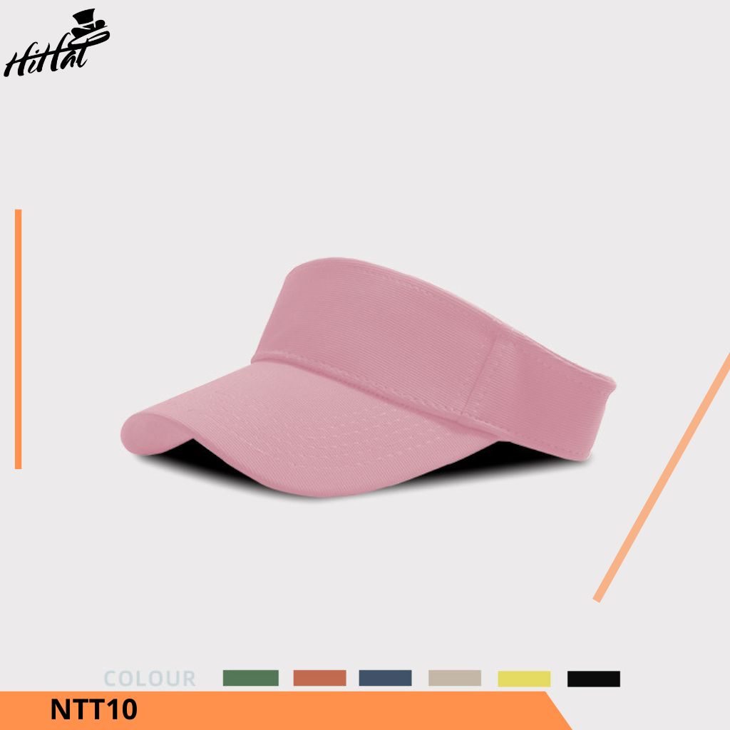Nón kết nửa đầu, nón lưỡi trai thể thao trơn nam nữ - NTT10