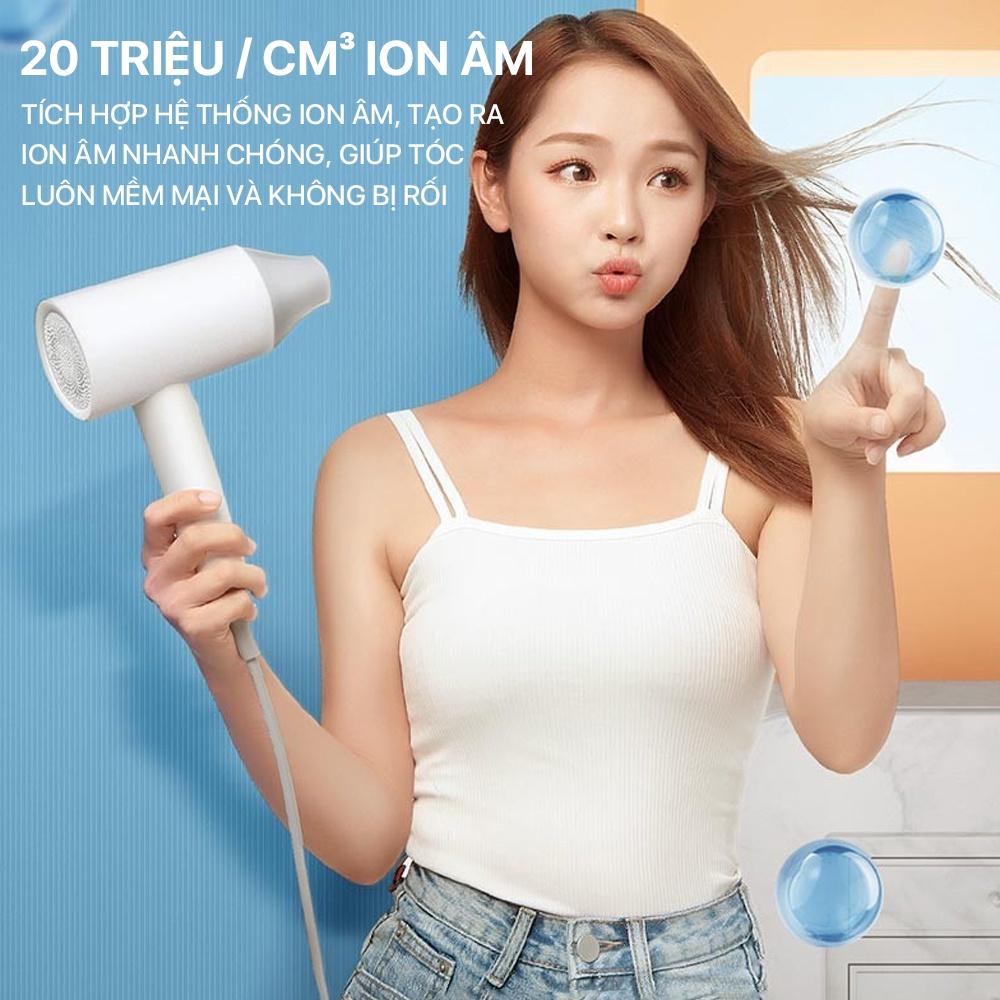 Máy sấy tóc bổ sung ion âm ShowSee A1 1800W cao cấp Chống Xù Rối Khô Tóc - Hàng chính hãng