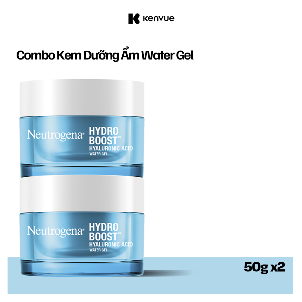 Bộ 2 Kem dưỡng cấp ẩm Neutrogena Hydro Boost Hyaluronic Acid Water Gel 50G