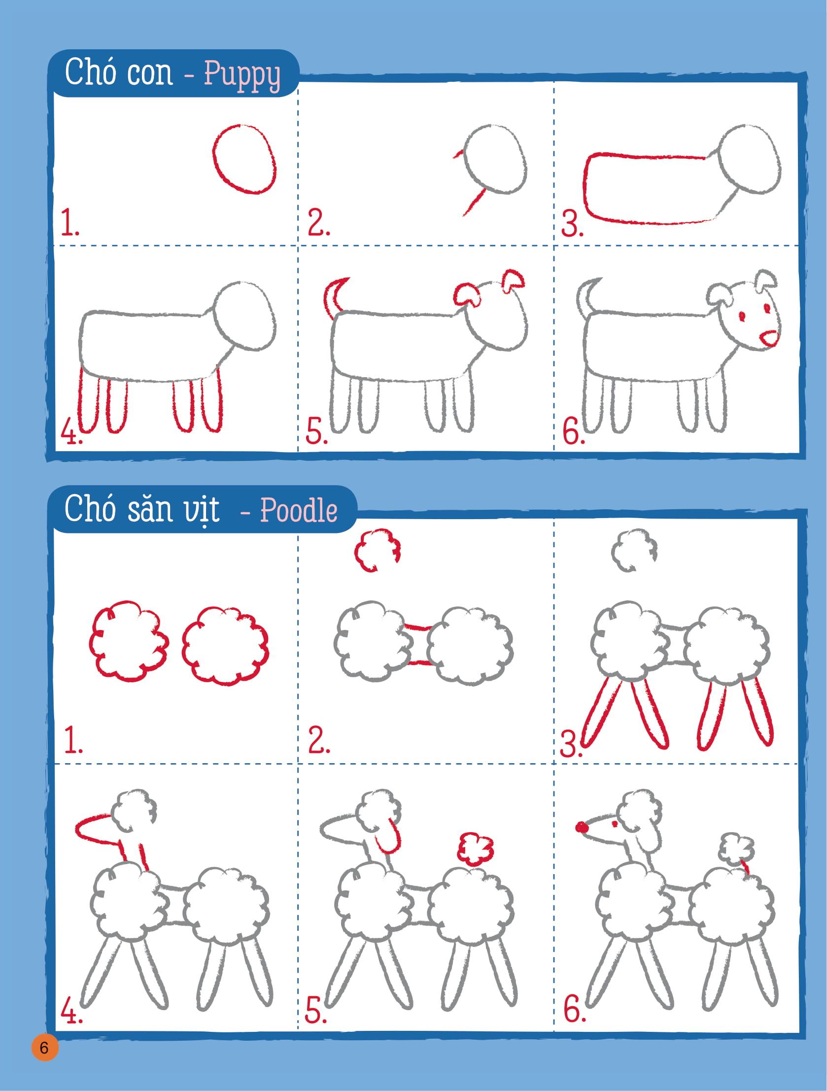 Họa Sĩ Tí Hon - Learn To Draw... Animals! - Nào, Ta Cùng Học Vẽ… Các Loài Động Vật!