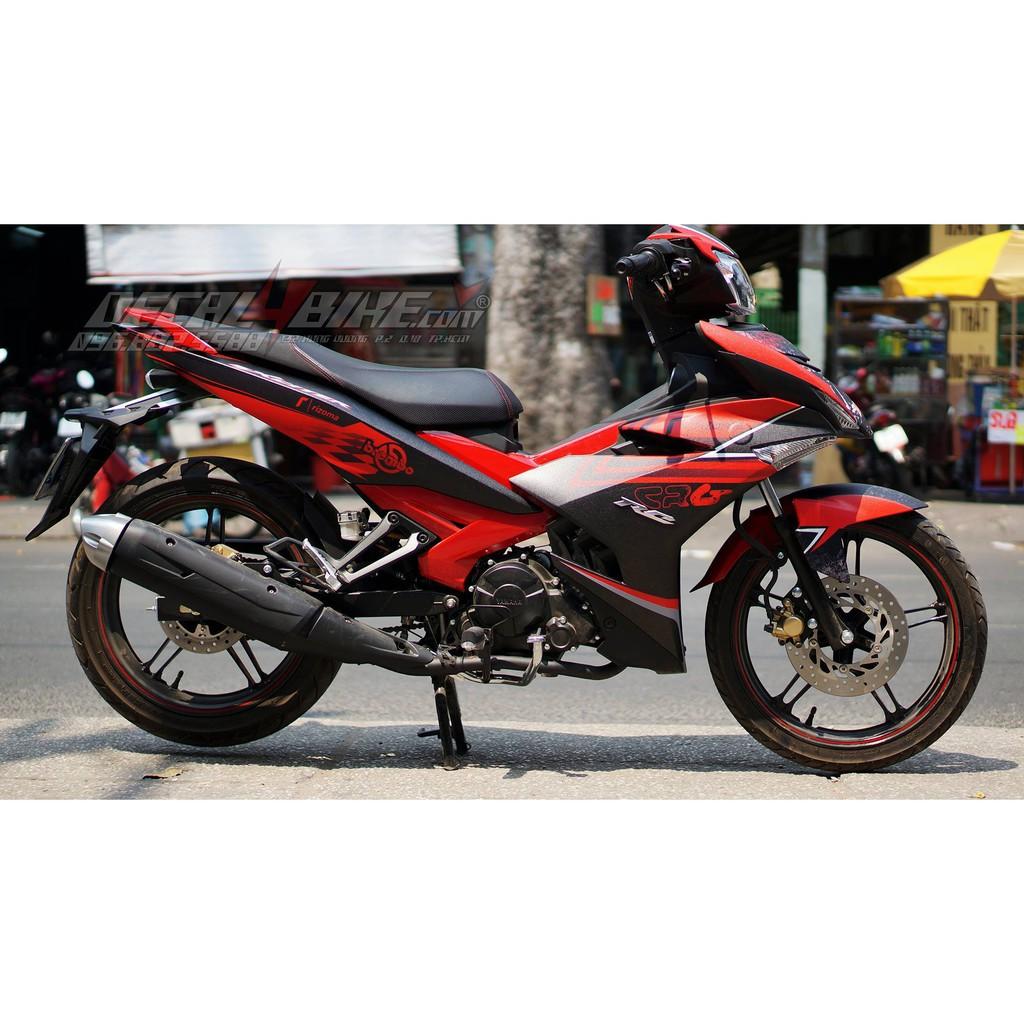 Tem dành cho xe Exciter 150 CRG Racing Red