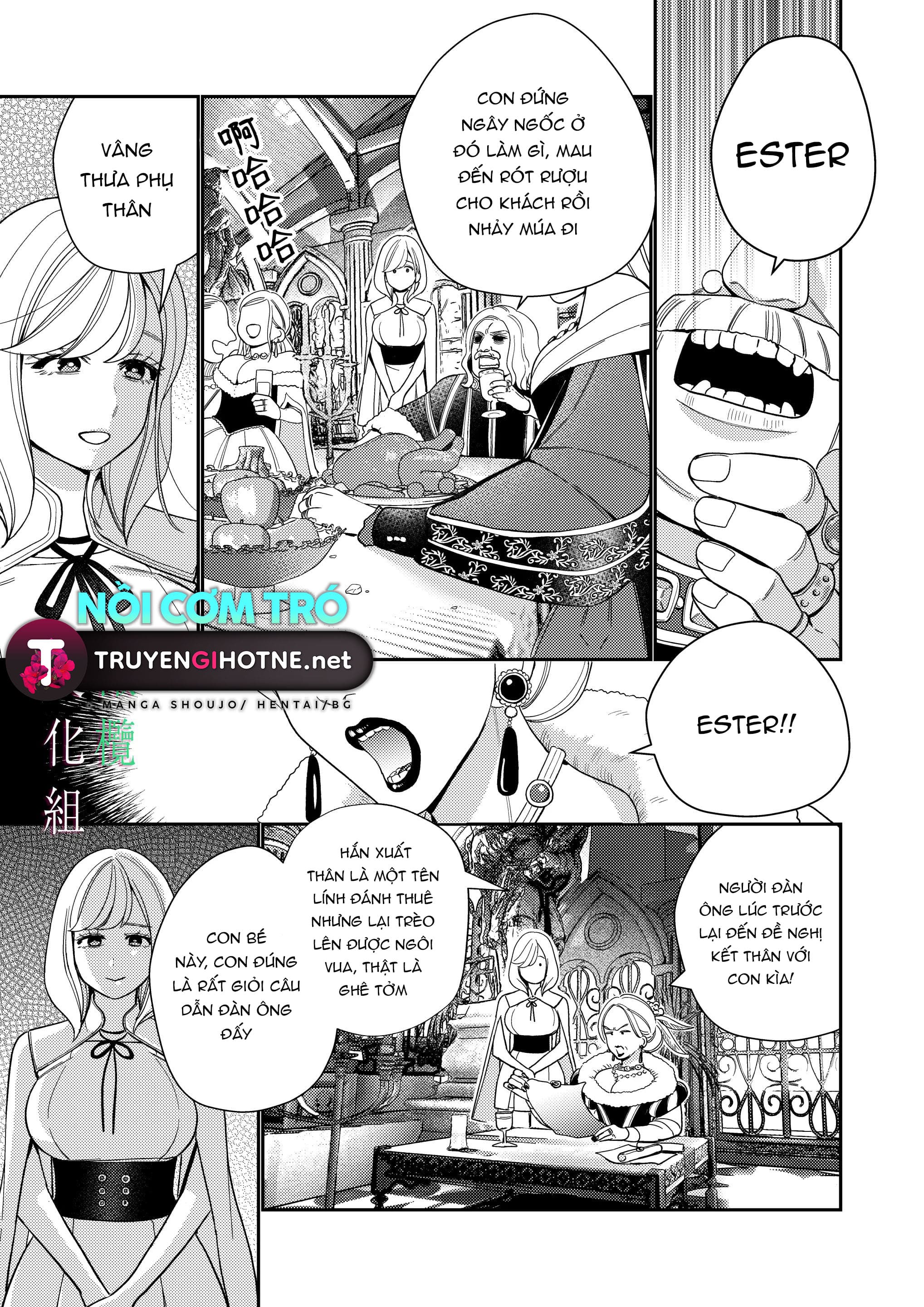 thánh nữ rơi vào tay vị vua nước thù địch chapter 3 4