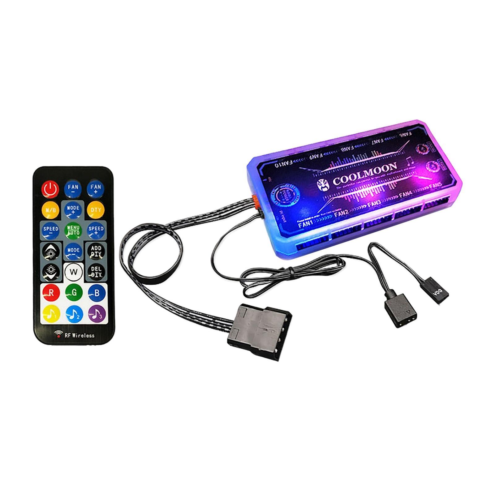 120×120×25mm Colorful Fans Wireless Silent No Controller