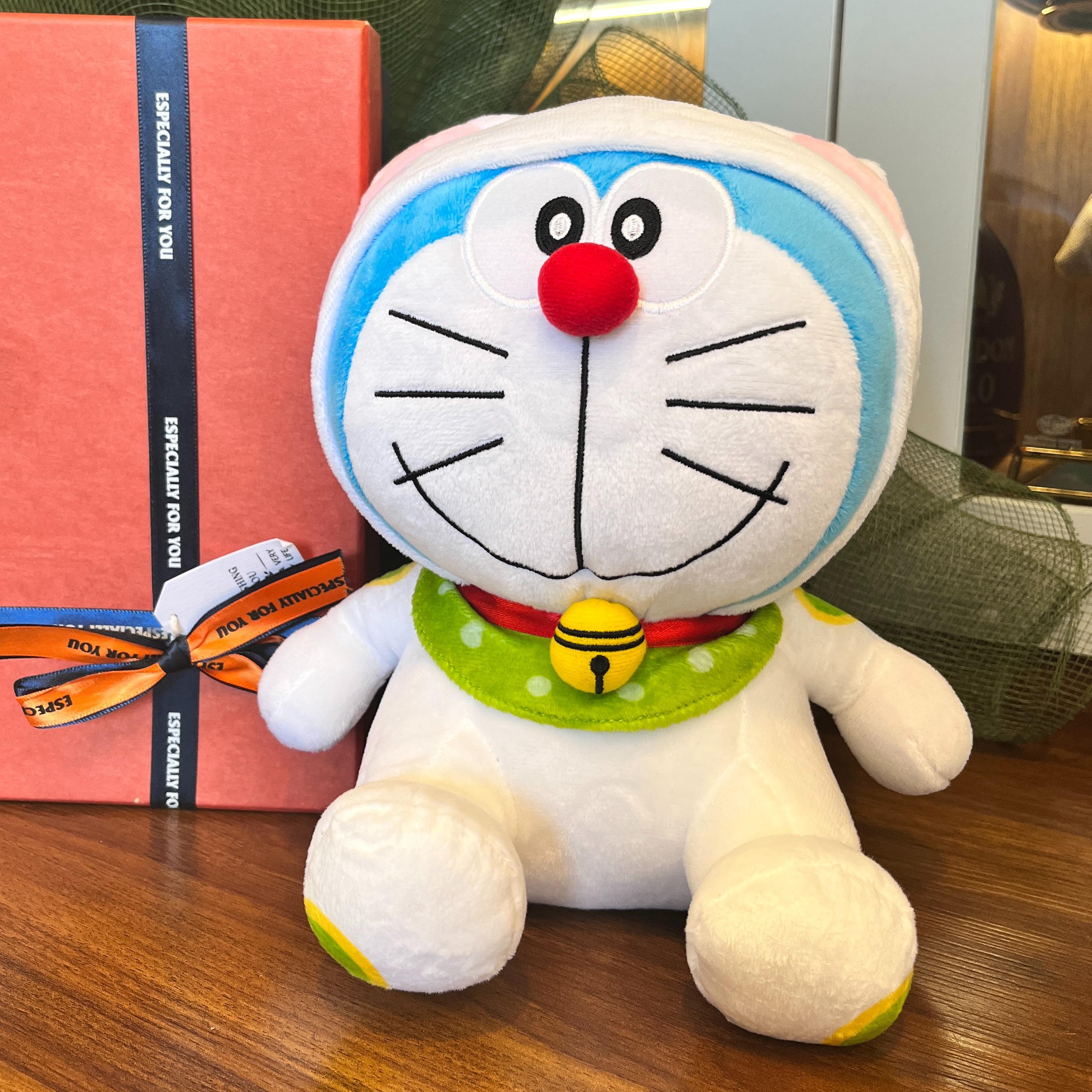 Gấu bông Doraemon Phiên bản Đặc Biệt Quý Mão 2023, Quà tết cho bé, Gấu bông nhỏ, Thú bông Doraemon cao 22cm - Sản Phẩm Có Bản Quyền, Phân Phối Bởi Teenbox