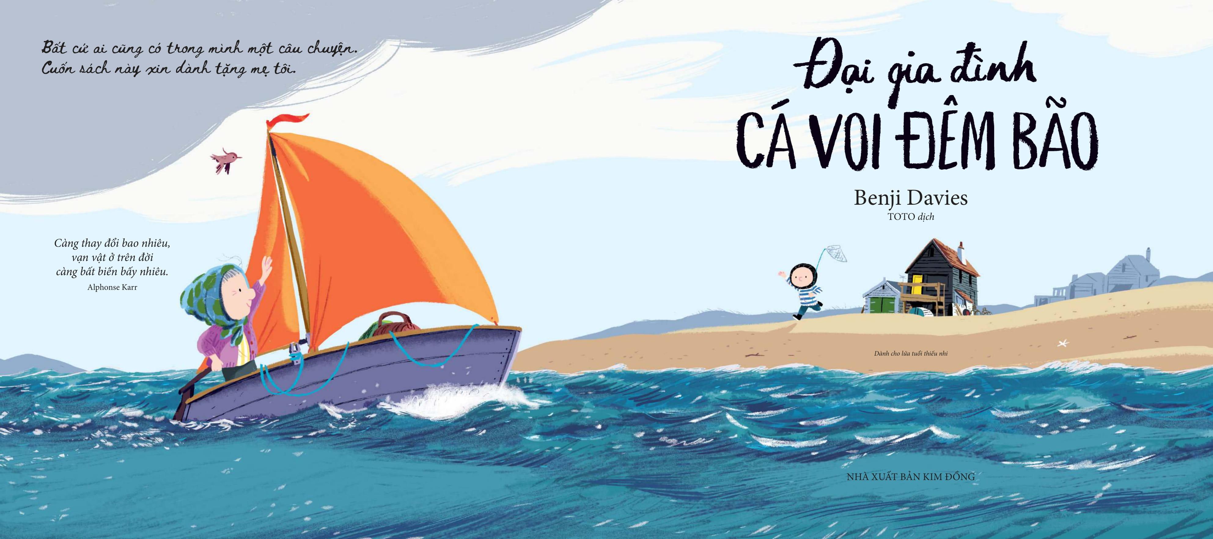 Sách - Đại Gia Đình Cá Voi Đêm Bão