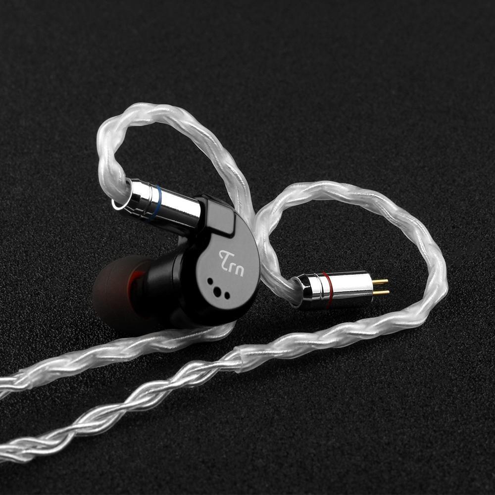 Dây Cáp Mạ Bạc Trn T3 8 Lõi 2.5/3.5mm Kèm Mmcx/2Pin Cho Tai Nghe Hifi