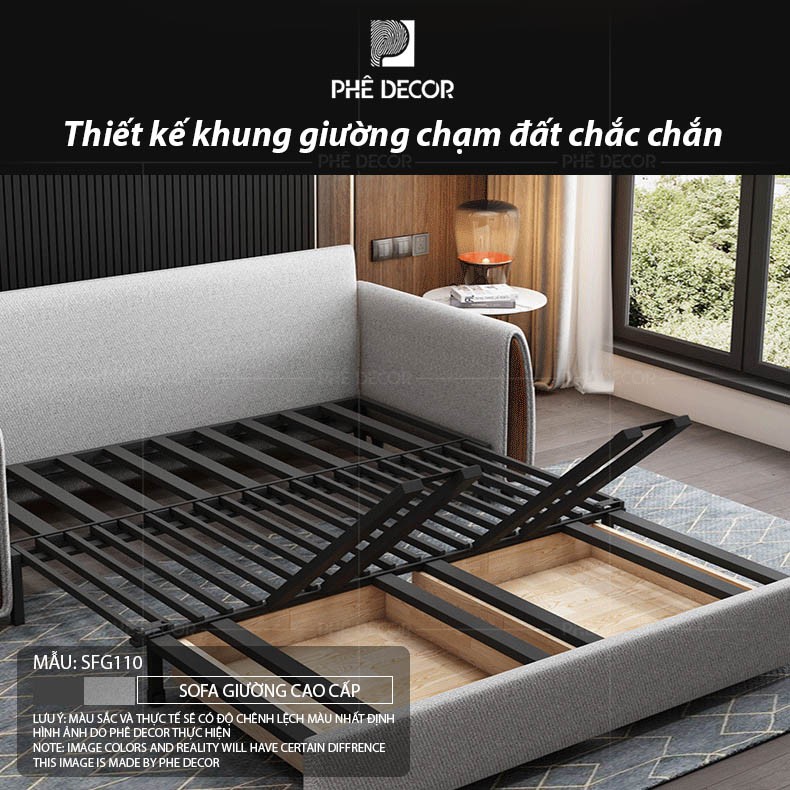 SOFA GIƯỜNG CAO CẤP - SFG110 - 1m8