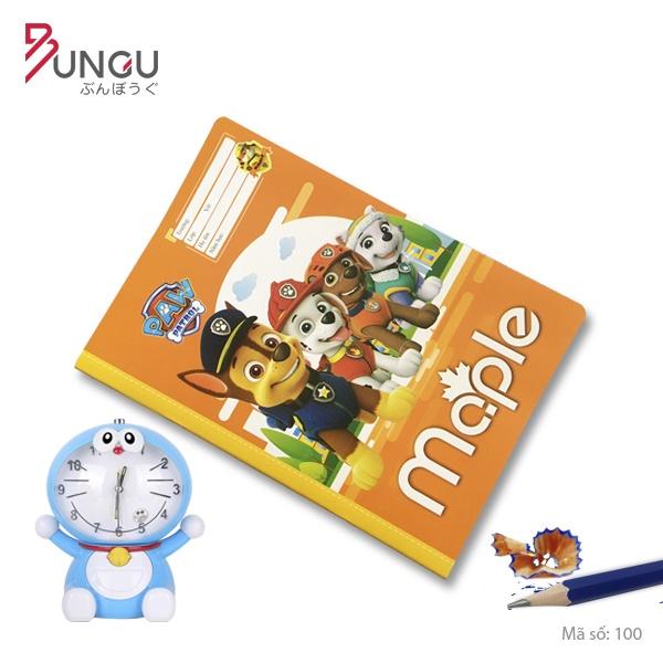 Vở ô ly FUNNY Mc.ple - Bungu 48 trang định lượng: 100 g/m2, Vở học sinh, Vở học sinh giá rẻ