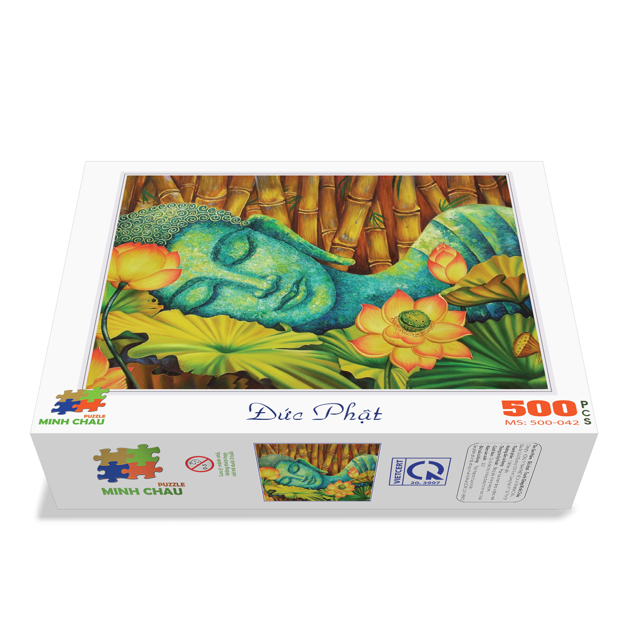 Bộ Tranh Xếp Hình Minh Châu 500 Mảnh – Đức Phật