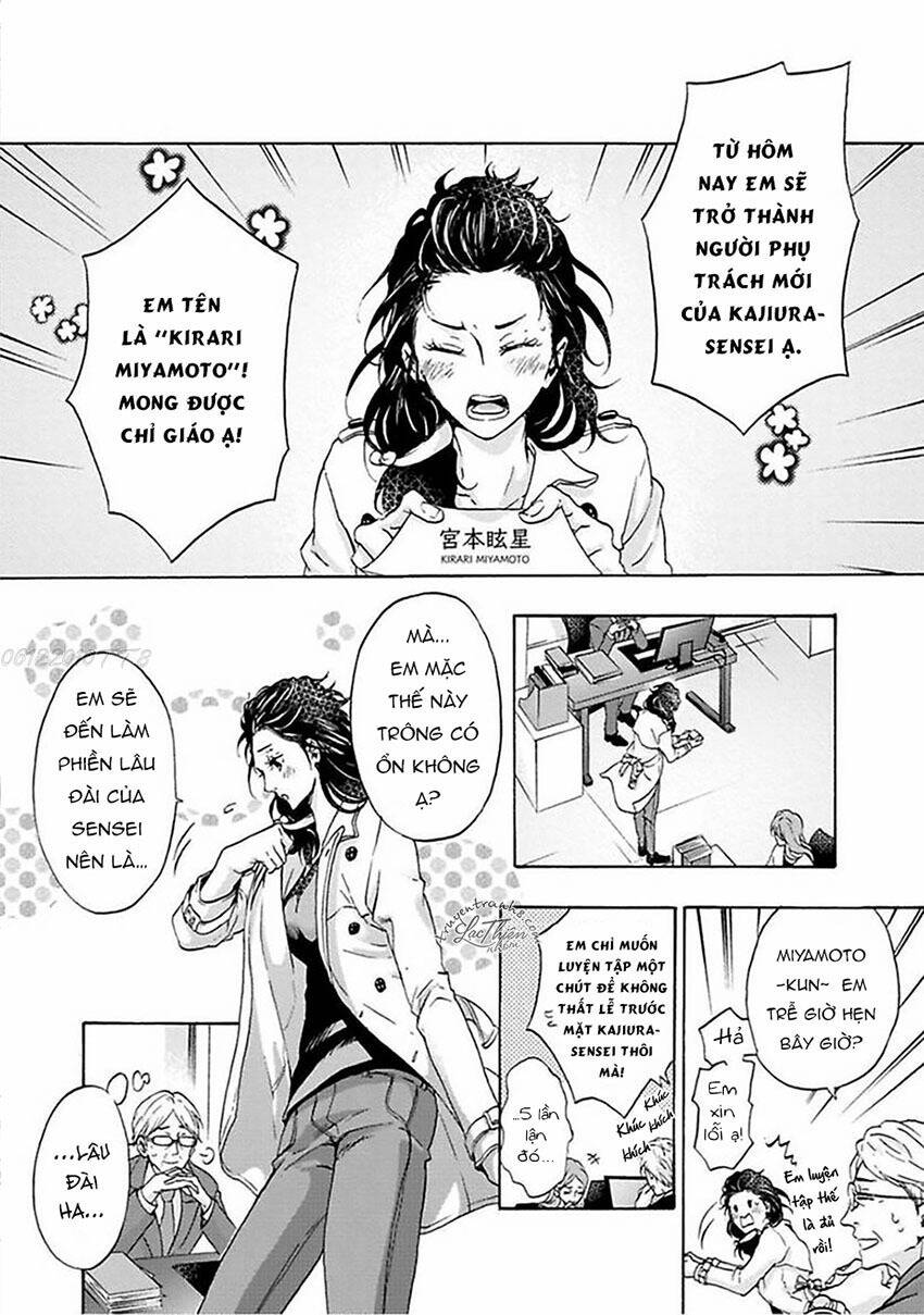 biên tập viên mộng mơ và tiểu thuyết gia chán đời chapter 1 8