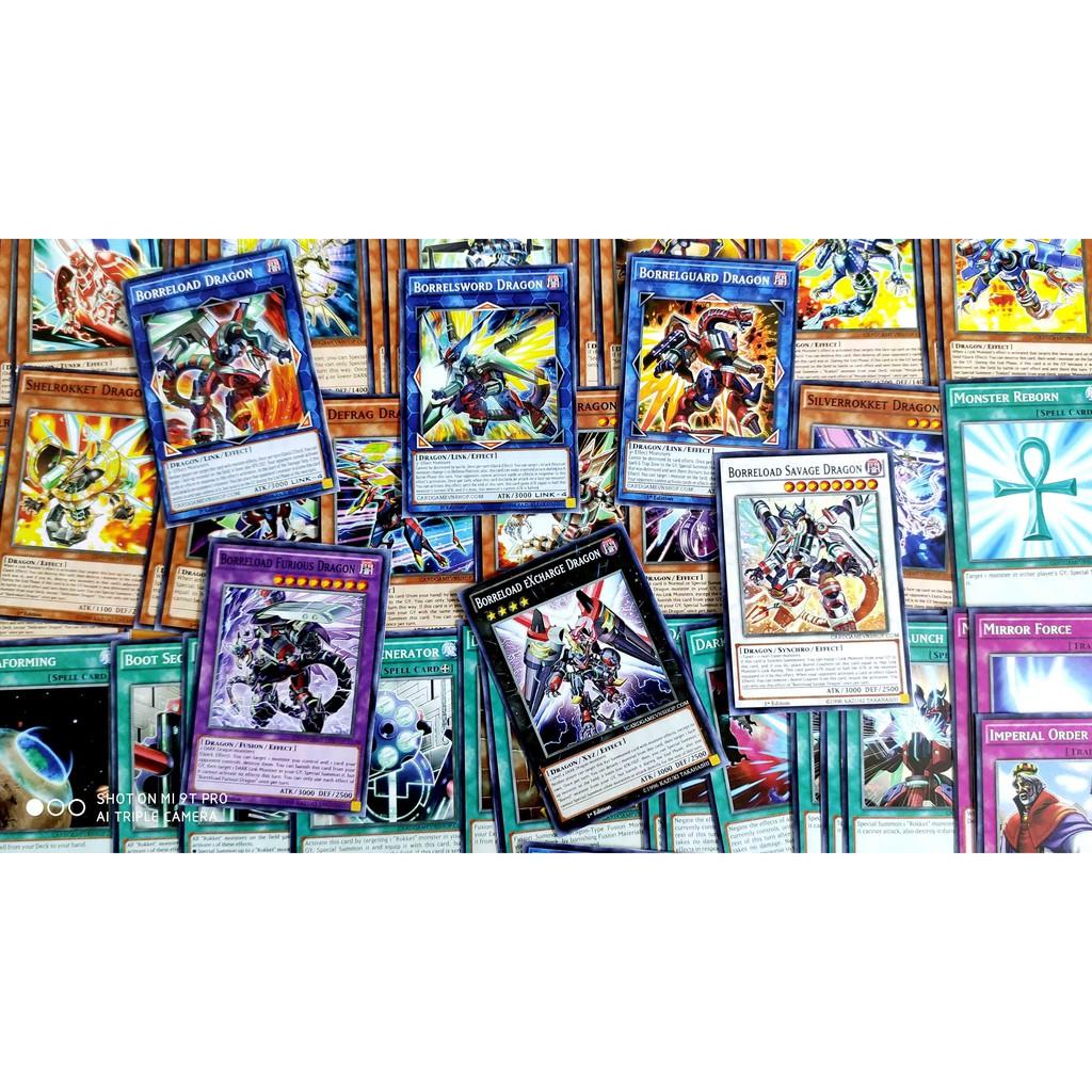 Bài Yugioh ️️ Thẻ bài Yugioh Rokket Varis deck 54 lá