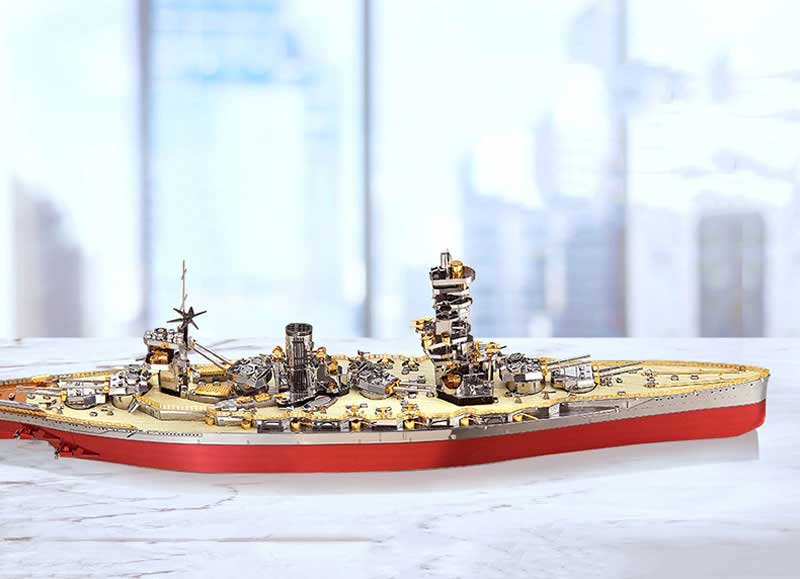 Mô hình thép 3D tự ráp Piececool Fuso Battleship