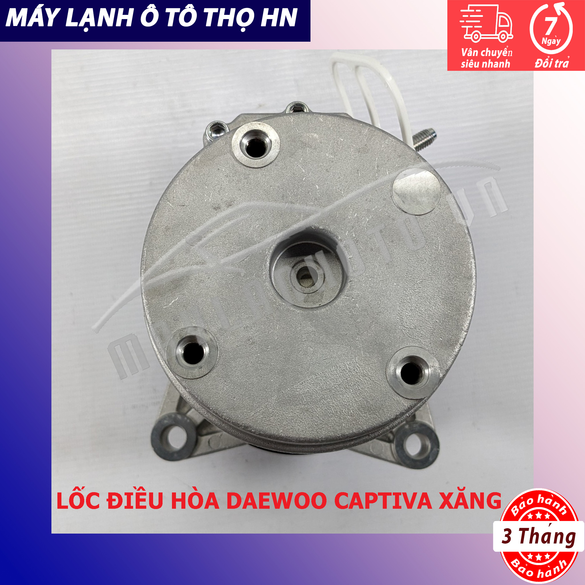 Lốc điều hòa Chevrolet Captiva máy xăng 2007 2008 2009 2010 2011 2012 Hàng xịn Hàn Quốc 07 08 09 10 11