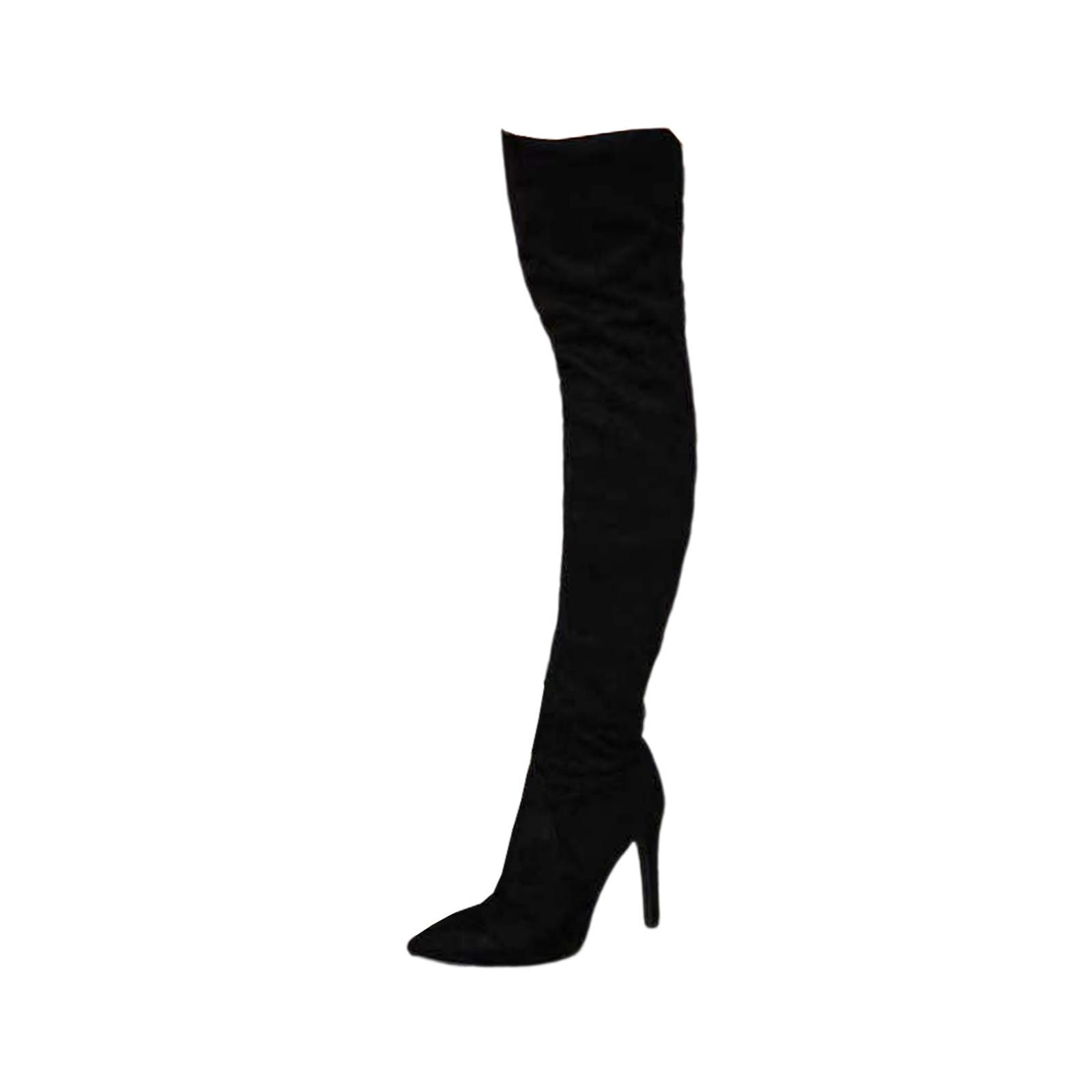 Over The Knee Boots for Female High Heel Long Boots for Shopping Outside Home Valentine'S Day Gifts
