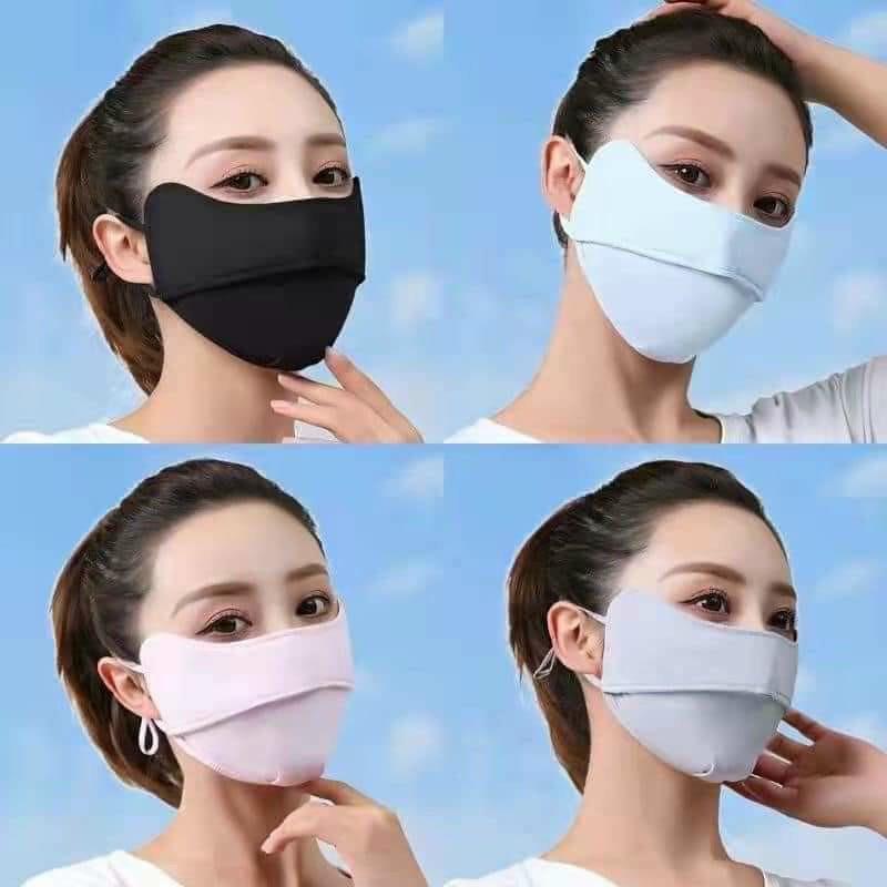 khẩu trang che nắng khẩu trang chống tia uv Mặt Nạ Chống Nắng Chống Tia Uv Bảo Vệ Mắt Cho Nữ Sự Bảo Vệ