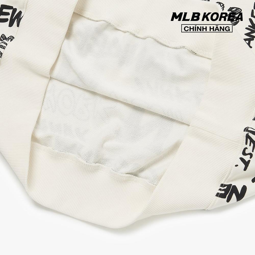 MLB - Áo sweatshirt tay dài cổ tròn Grafitti Allover Mega Overfit 3AMTZ0124
